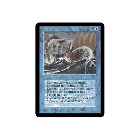 Bleue - Sea Serpent (C) [ALPHA] Grading : NM