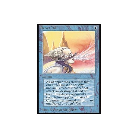 Bleue - Siren's Call (U) [ALPHA] Grading : NM