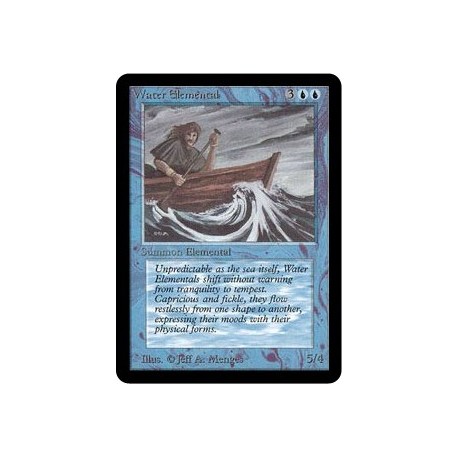 Bleue - Water Elemental (U) [ALPHA] Grading : GD