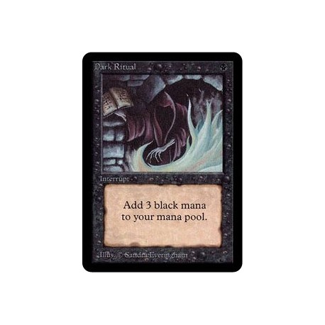 Noire - Dark Ritual (C) [ALPHA] Grading : EX