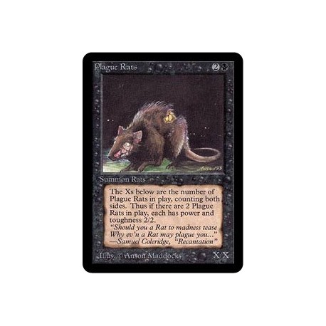 Noire - Plague Rats (C) [ALPHA] Grading : EX