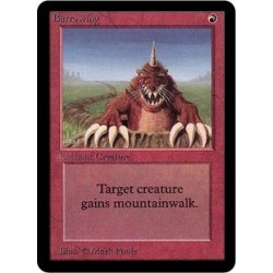 Rouge - Burrowing (U) [ALPHA] Grading : NM
