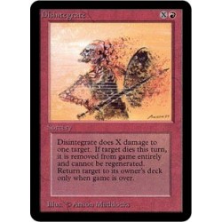 Rouge - Disintegrate (C) [ALPHA] Grading : NM