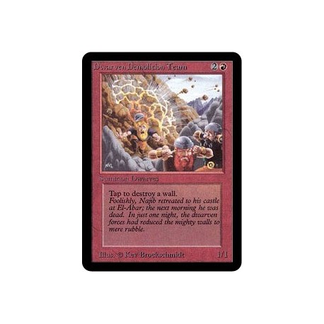 Rouge - Dwarven Demolition Team (U) [ALPHA] Grading : GD