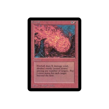 Rouge - Fireball (C) [ALPHA] Grading : NM