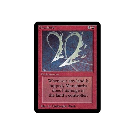 Rouge - Manabarbs (R) [ALPHA] Grading : GD