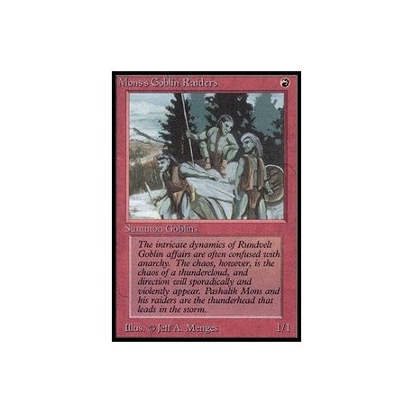 Rouge - Mons's Goblin Raiders (C) [ALPHA] Grading : GD