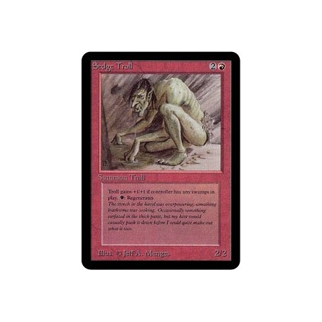 Rouge - Sedge Troll (R) [ALPHA] Grading : EX-S
