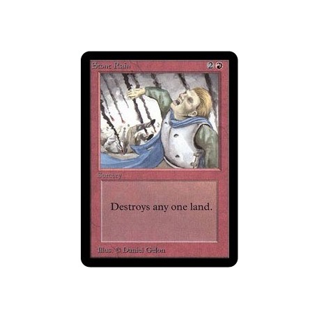 Rouge - Stone Rain (C) [ALPHA] Grading : EX