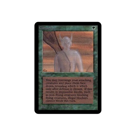 Verte - Camouflage (U) [ALPHA] Grading : NM