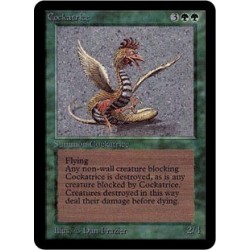 Verte - Cockatrice (R) [ALPHA] Grading : EX