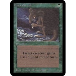 Verte - Giant Growth (C) [ALPHA] Grading : GD