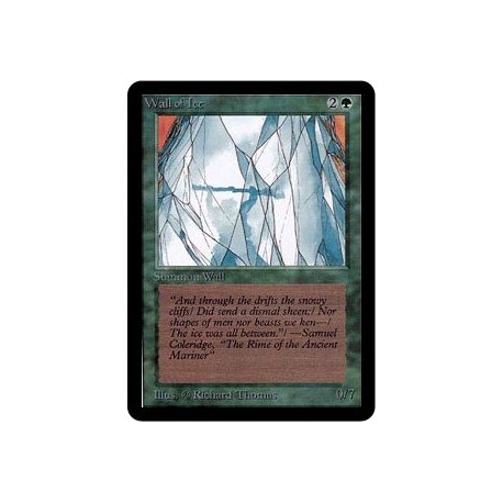 Verte - Wall of Ice (U) [ALPHA] Grading : NM