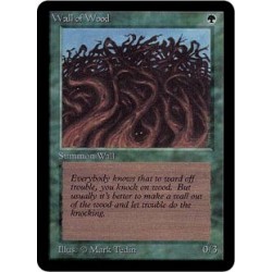 Verte - Wall of Wood (C) [ALPHA] Grading : NM
