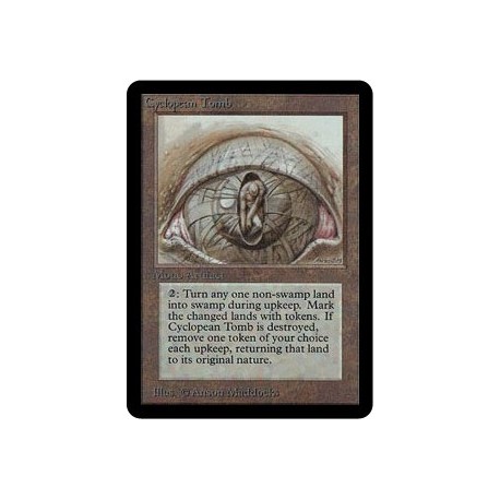 Incolore - Cyclopean Tomb (R) [ALPHA] Grading : GD
