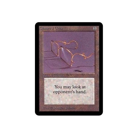 Incolore - Glasses of Urza (U) [ALPHA] Grading : GD