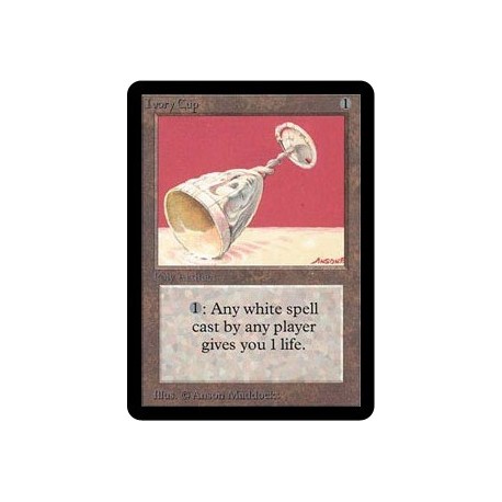 Incolore - Ivory Cup (U) [ALPHA] Grading : LP