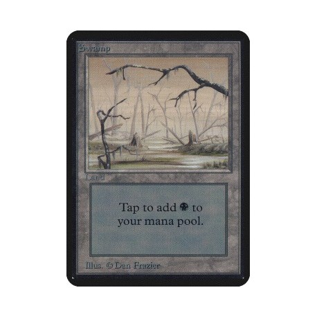 Terrain - Swamp (Branche Haute) (C) [ALPHA] Grading : NM