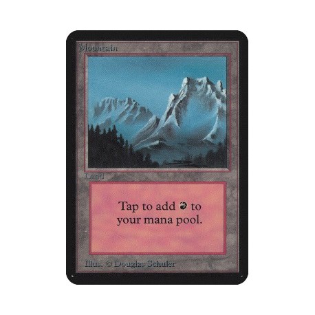 Terrain - Mountain (Montagnes Bleues) (C) [ALPHA] Grading : NM