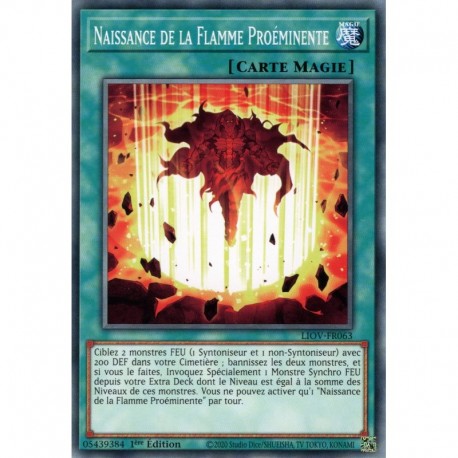 Naissance de la Flamme Proéminente (C) [LIOV]