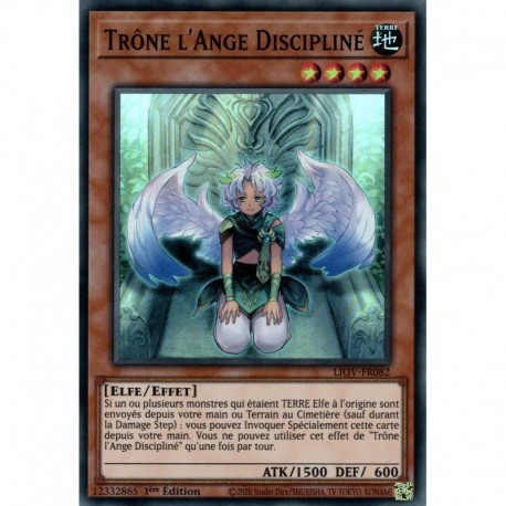 Trône l'Ange Discipliné (SR) [LIOV]