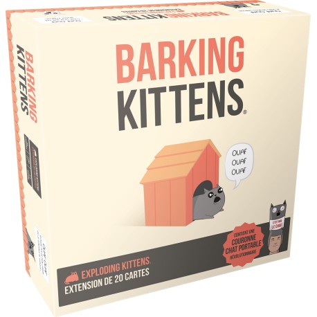 Exploding Kittens : Barking Kittens  (extension)