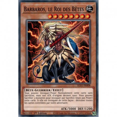 Barbaros, le Roi des Bêtes (C) [EGS1]