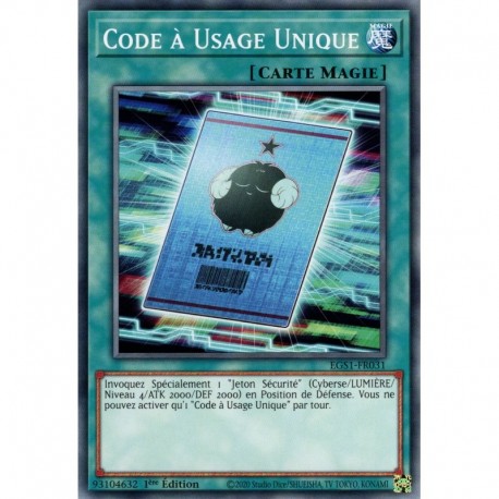 Code à Usage Unique (C) [EGS1]