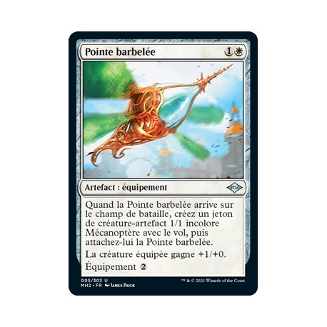 [FOIL] Blanche - Pointe barbelée (U) [MH2]