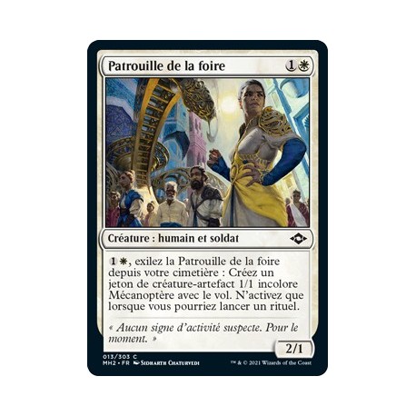 [FOIL] Blanche - Patrouille de la foire (C) [MH2]