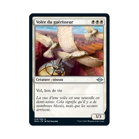 [FOIL] Blanche - Volée du guérisseur (U) [MH2]