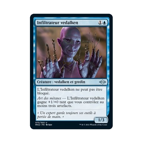 [FOIL] Bleue - Infiltrateur vedalken (U) [MH2]