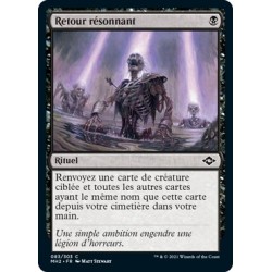 [FOIL] Noire - Retour résonnant (C) [MH2]
