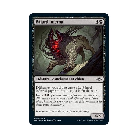 [FOIL] Noire - Bâtard infernal (C) [MH2]