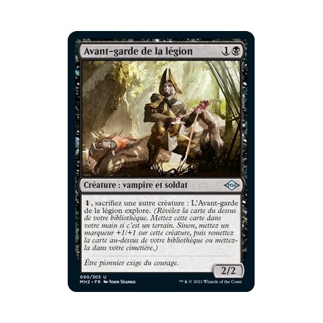 [FOIL] Noire - Avant-garde de la légion (U) [MH2]
