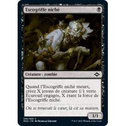 [FOIL] Noire - Escogriffe niché (C) [MH2]