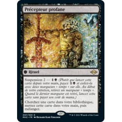 [FOIL] Noire - Précepteur profane (R) [MH2]
