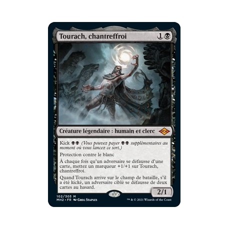 [FOIL] Noire - Tourach, chantreffroi (M) [MH2]