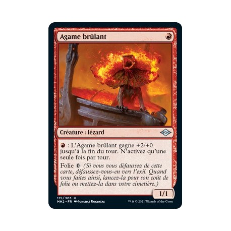 [FOIL] Rouge - Agame brûlant (U) [MH2]