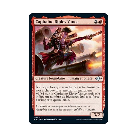[FOIL] Rouge - Capitaine Ripley Vance (U) [MH2]