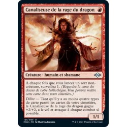 [FOIL] Rouge - Canaliseuse de la rage du dragon (U) [MH2]