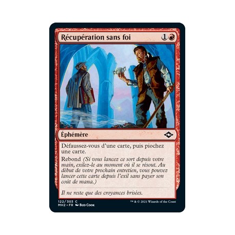 [FOIL] Rouge - Récupération sans foi (C) [MH2]