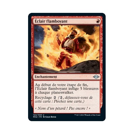[FOIL] Rouge - Éclair fambloyant (U) [MH2]
