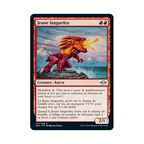 [FOIL] Rouge - Jeune languefeu (U) [MH2]