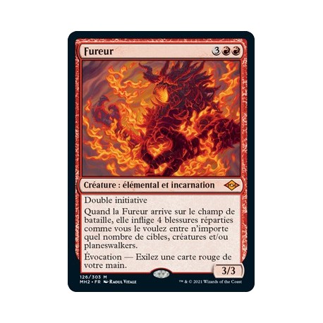 [FOIL] Rouge - Fureur (M) [MH2]