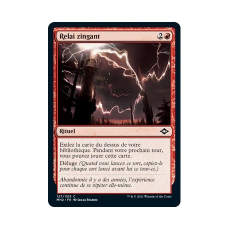[FOIL] Rouge - Relai zingant (C) [MH2]