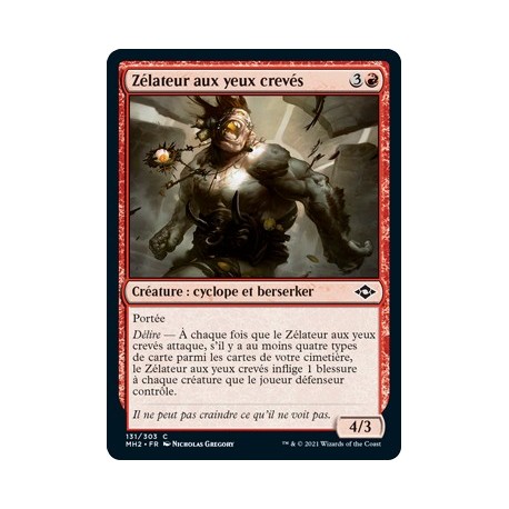 [FOIL] Rouge - Zélateur aux yeux crevés (C) [MH2]