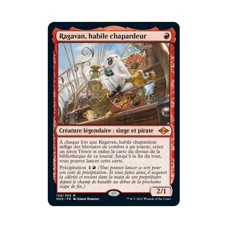 [FOIL] Rouge - Ragavan, habile chapardeur (M) [MH2]