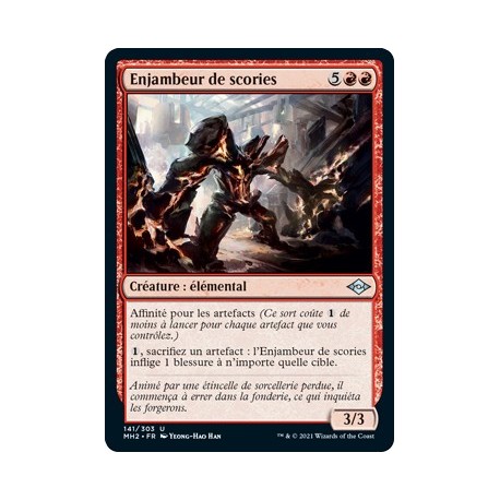 [FOIL] Rouge - Enjambeur de scories (U) [MH2]