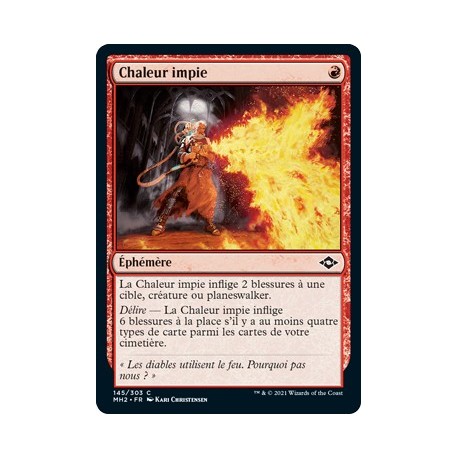 [FOIL] Rouge - Chaleur impie (C) [MH2]